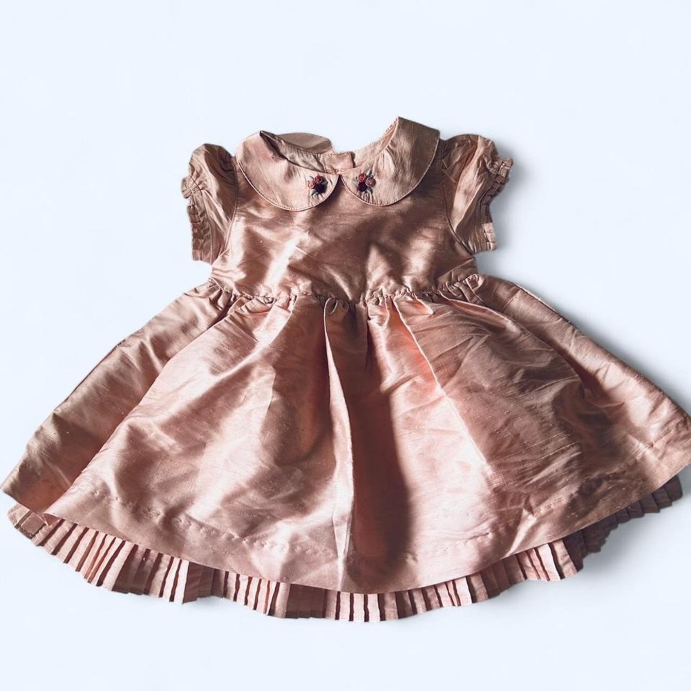 Gymboree‎ y2k pink flower dress infant girls 6-12m dead stock